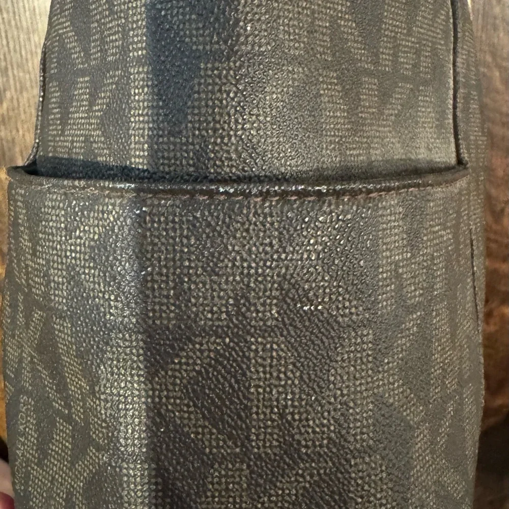 Michael Kors Brown Iconic Monogram Large Tote Bag - Dustbag Included